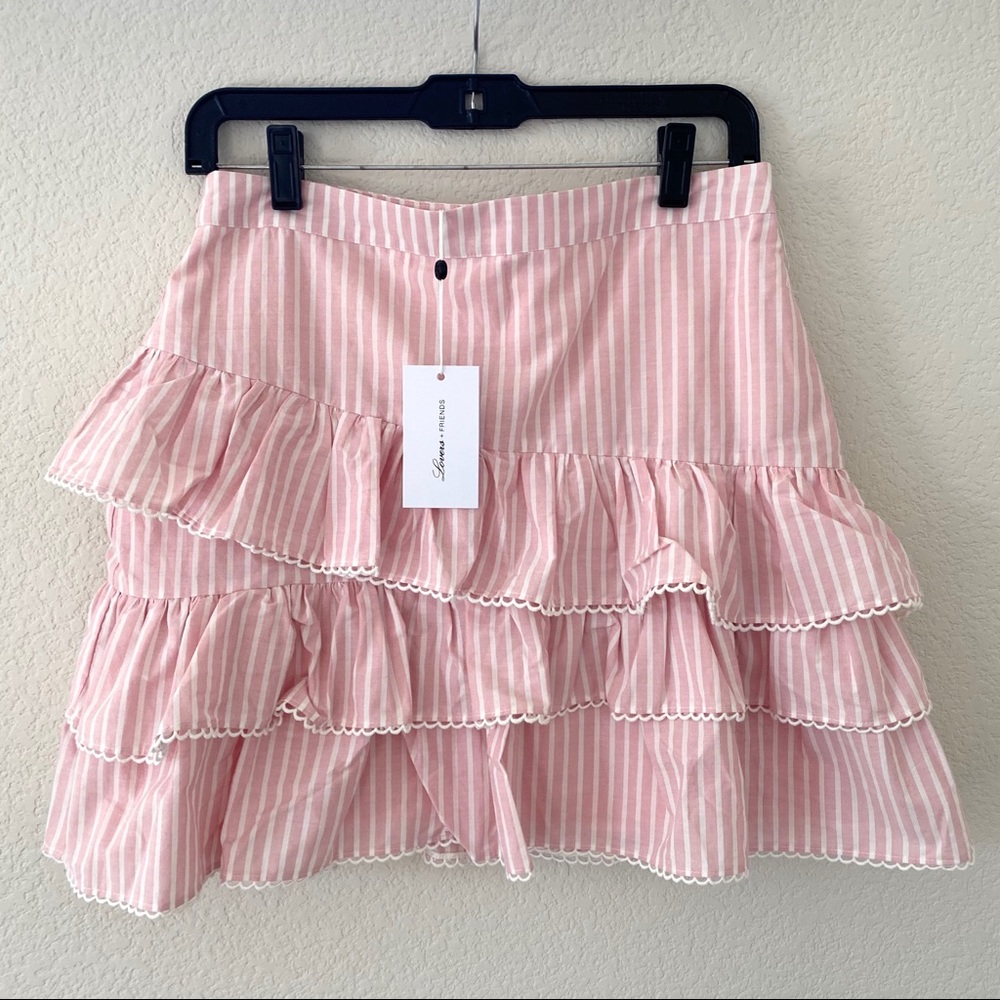 Lovers + Friends LA frilly skirt